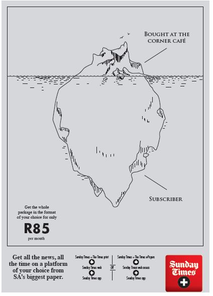 Sunday Times Subscriber Campaign