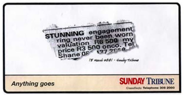 Sunday Tribune Classifieds Campaign